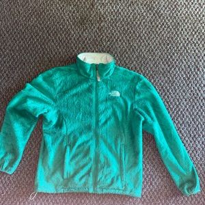 Emerald Green Women’s North Face Fleece